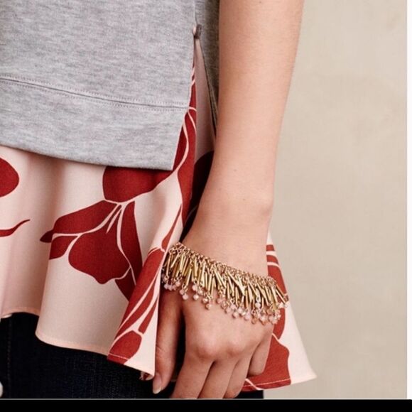 Anthropologie Layered Swing Blouse - Picture 2 of 8